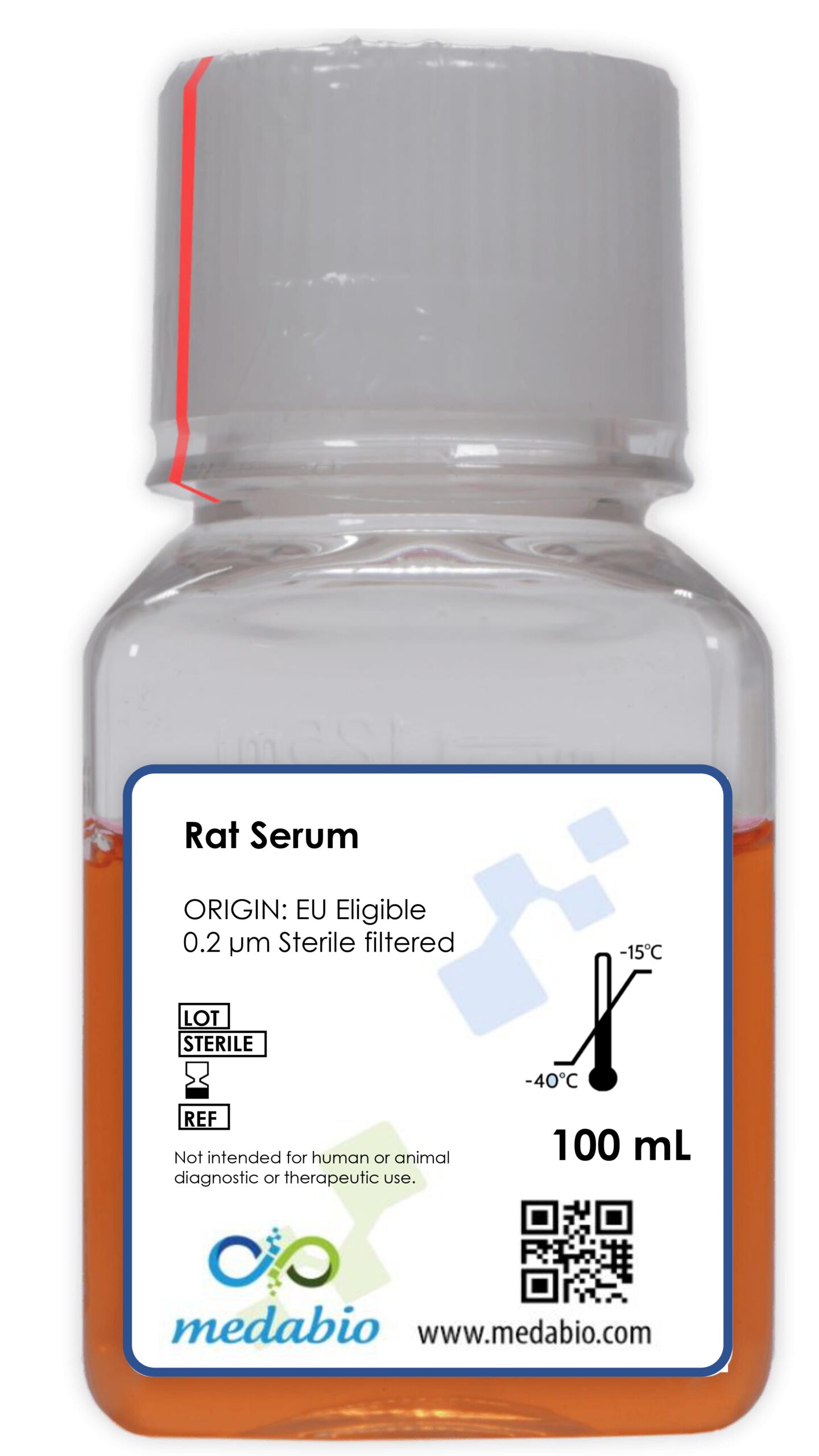 Rat Serum - Sterile Filtere - 100 mL